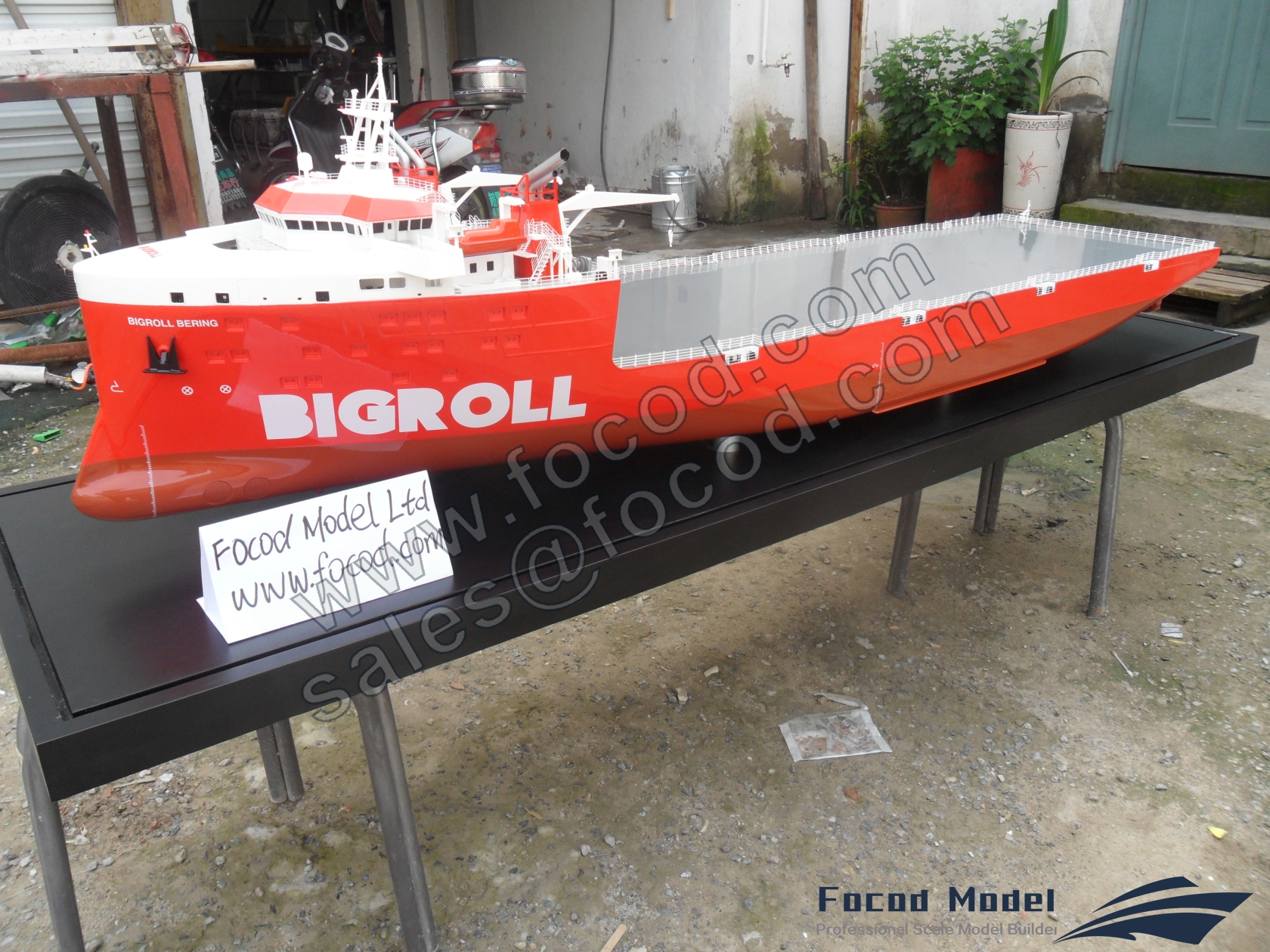 customized model of 173米重型货物运输船 Bigroll Bering